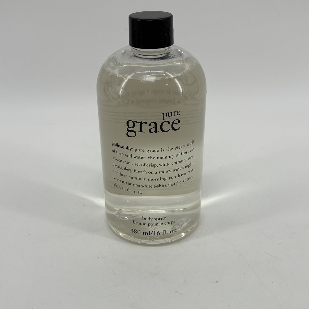 Philosophy Pure Grace Body Spritz 16 fl oz Clean Soap and Water Fragrance Mist